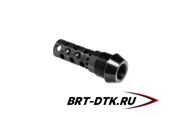 Реактивный ДТК BRT Dual Brake T24 для Orsis (62мм, внутренняя резьба M16x1R, наружная резьба 24х1,5R)