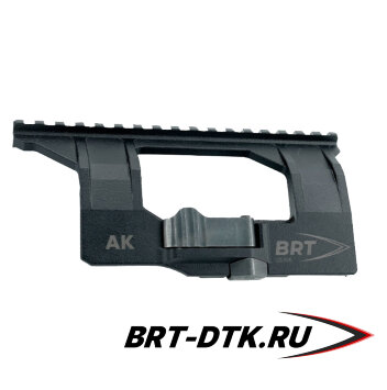 Быстросъёмный боковой кронштейн Picatinny/Weaver BRT на АК/Вепрь/Сайга