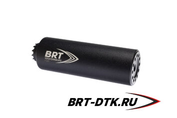 ДТК закрытого типа BRT Барс Х для АК-74/Сайга-МК, кал. 5,45/223 (140мм, резьба M24х1,5R, п/п 7,5мм, ⌀ 50мм)