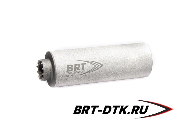 ДТК закрытого типа BRT Барс Х для АК-74/Сайга-МК, кал. 5,45/223 (140мм, резьба M24х1,5R, п/п 7,5мм, ⌀ 50мм)