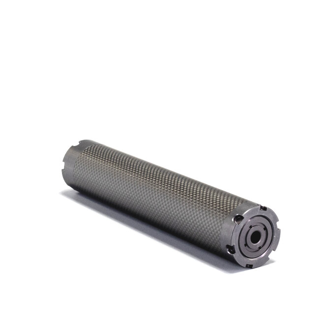 Реактивный ДТКП закрытого типа BRT Шершень Карбон (230мм, резьба М14х1R,  кал.7,62/308, ⌀ 45 мм)