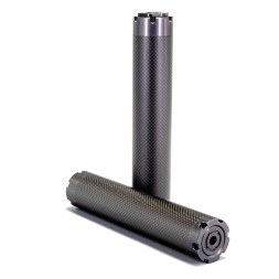 Реактивный ДТКП закрытого типа BRT Шершень Карбон (230мм, резьба 5/8х24 UNEF,  кал.7,62/308, ⌀ 45 мм)