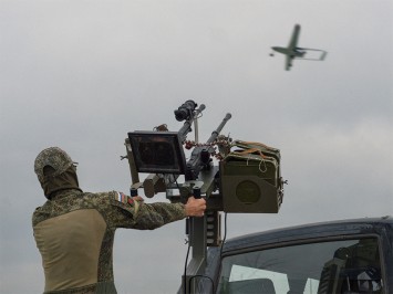 Турель для 2 пулеметов ПКТ против FPV-дронов | Платформа противодействия БПЛА