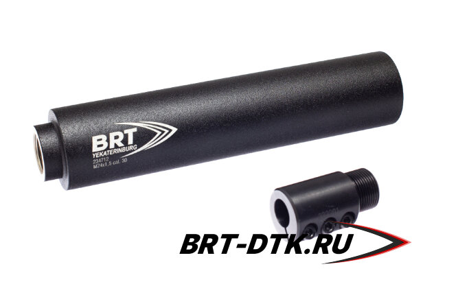 ДТК закрытого типа BRT для CZ 550, кал. 308 (220мм, муфта, п/п 10 мм, ⌀ 50мм)