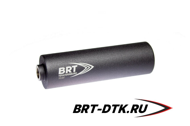 ДТК закрытого типа BRT для Сайга 9, кал. 9мм (160мм, резьба M16х1R, п/п 11мм, ⌀ 50мм)
