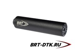 Реактивный ДТКП закрытого типа BRT для Сайга-308 кал. 7,62/308 (200мм, резьба M24х1,5R, п/п 10мм, ⌀ 50мм)