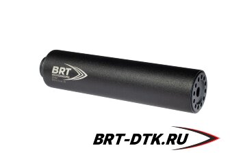 Реактивный ДТКП закрытого типа BRT для Сайга-308 кал. 7,62/308 (200мм, резьба M24х1,5R, п/п 10мм, ⌀ 50мм)