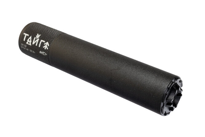 Реактивный ДТКП закрытого типа BRT Тайга 7 для Лось 145 308, кал. 7,62 (210мм, резьба М15х1, п/п 9,5мм, ⌀45мм)