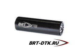 ДТК закрытого типа BRT для AR-15/M4, кал. 223/5,45 (160мм, резьба 1/2&quot;-28 UNEF, п/п 7,5 мм, ⌀ 50мм)