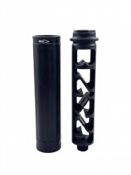 Газоразгруженный ДТК BRT Practice 7 для Сайга 308/Сайга МК 7,62х39 ствол 415мм (210мм, резьба М24х1,5, п/п 10мм, ⌀ 45мм)