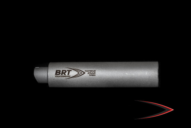 Газоразгруженный ДТК BRT Барс для АК-12/Сайга TR-3, кал. 5,45/223 (190мм, резьба байонет, п/п 7,5мм, ⌀ 45мм)