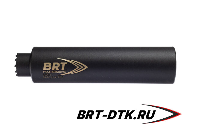Газоразгруженный ДТК BRT Барс для АК-74/Сайга-МК, кал. 5,45/223 (170мм, резьба M24х1,5R, п/п 7,5мм, ⌀ 45мм)