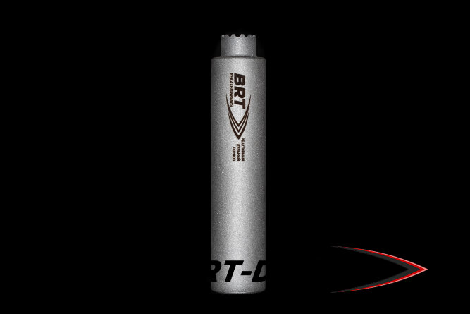 Газоразгруженный ДТК BRT Барс для АК-74/Сайга-МК, кал. 5,45/223 (170мм, резьба M24х1,5R, п/п 7,5мм, ⌀ 45мм)