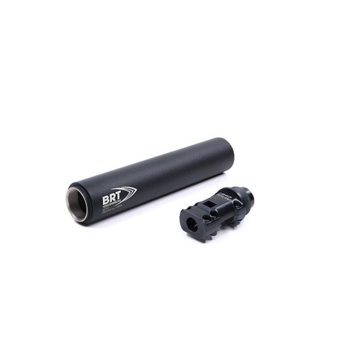 Облегченный ДТКП закрытого типа BRT для Тигр, кал .308/7,62х54 (250мм, 17 камер, М36х1,5R, п/п 10,5мм, ⌀ 50мм)