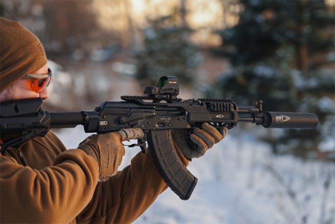 Цевье BRT Контакт на АК