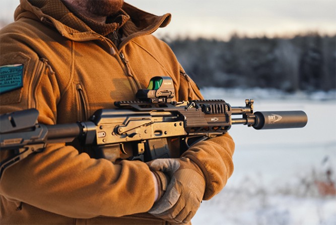 Цевье BRT Контакт на АК