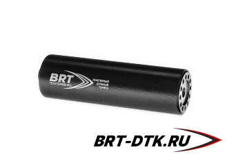 ДТК закрытого типа BRT для ВПО-193-02 Горностай, кал. 223/5,45 (160мм, резьба М14х1L проходная, п/п 7,5мм,⌀ 50мм)