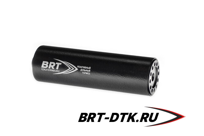 ДТК закрытого типа BRT для ВПО-193-02 Горностай, кал. 223/5,45 (160мм, резьба М14х1L проходная, п/п 7,5мм,⌀ 50мм)