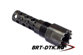 Реактивный ДТК BRT Dual Brake T24 для АК-74/Сайга-МК, кал. 223/5,45 (наружная и внутренняя резьба 24х1,5R)