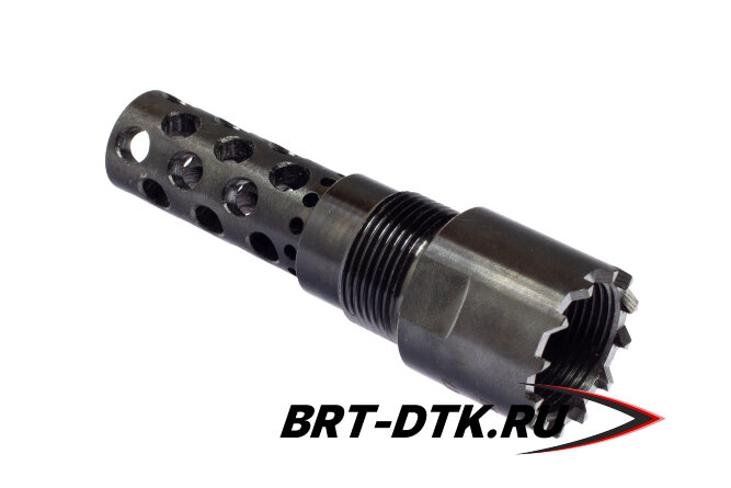 Реактивный ДТК BRT Dual Brake T24 для АК-74/Сайга-МК, кал. 223/5,45 (наружная и внутренняя резьба 24х1,5R)
