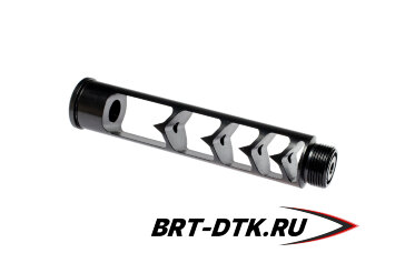 Реактивный ДТКП закрытого типа BRT Москит (160мм, резьба 1/2"-20 UNF, cal. 6.5, ⌀ 30мм)