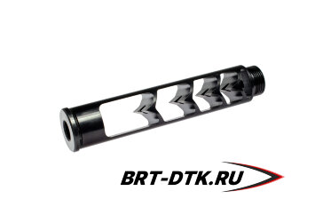 Реактивный ДТКП закрытого типа BRT Москит (160мм, резьба М15х1R,  cal. 6.5, ⌀ 30мм)