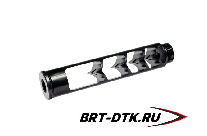 Реактивный ДТКП закрытого типа BRT Москит (160мм, резьба М15х1R,  cal. 6.5, ⌀ 30мм)