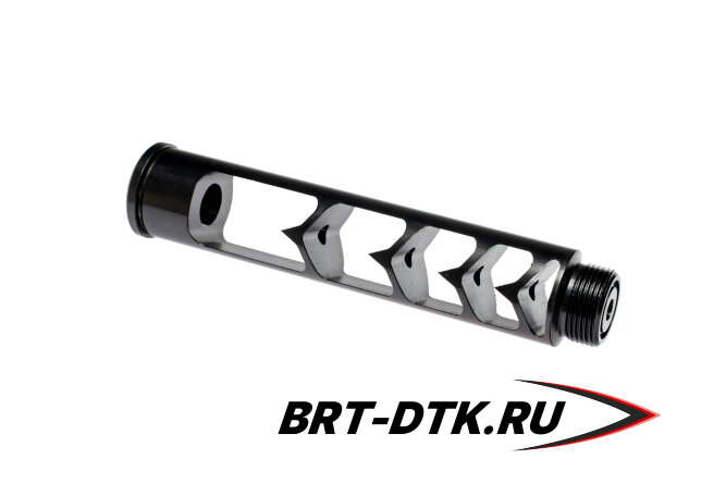 Реактивный ДТКП закрытого типа BRT Москит (160мм, резьба М18х1R,  cal. 6.5, ⌀ 30мм)