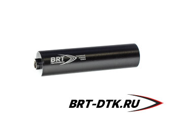 ДТК закрытого типа BRT для Вепрь-308, кал. 30/7,62 (180мм, резьба M14х1L, бурт, п/п 9мм, ⌀ 50мм)