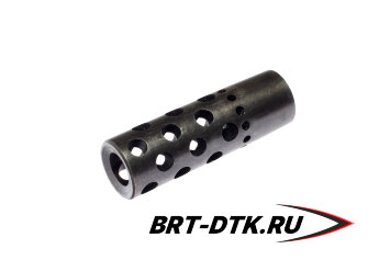 Реактивный ДТК BRT Dual Brake для AR-15/M4 (62мм, резьба 1/2"-28 UNF, п/п 11мм)