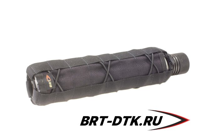 ДТК закрытого типа BRT для СВД, кал. 7,62 (230мм, шарик. цанга, длинный щелевик, п/п 10мм, ⌀ 50мм, не окрашен)