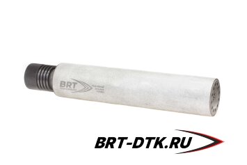 ДТК закрытого типа BRT для СВД, кал. 7,62 (230мм, шарик. цанга, длинный щелевик, п/п 10мм, ⌀ 50мм, не окрашен)