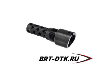 Реактивный ДТК BRT Dual Brake T24 для АК-12/Сайга-TR (92 мм, наружная резьба 24х1,5R, внутренняя байонет)