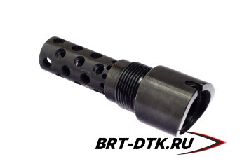 Реактивный ДТК BRT Dual Brake T24 для АК-12/Сайга-TR (92 мм, наружная резьба 24х1,5R, внутренняя байонет)