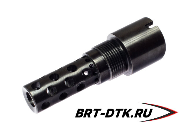 Реактивный ДТК BRT Dual Brake T24 для АК-12/Сайга-TR (92 мм, наружная резьба 24х1,5R, внутренняя байонет)