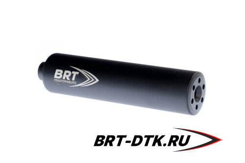 ДТК Lite закрытого типа BRT для AR-15/M4, кал. 223/5,45 (160мм, 6 камер , резьба 1/2&quot;-28 UNF, п/п 7,5 мм, ⌀ 40мм)
