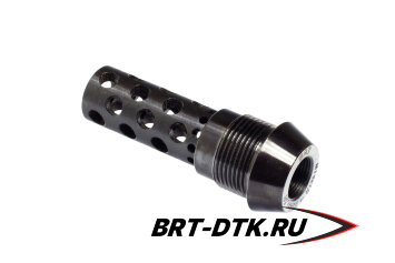 Реактивный ДТК BRT Dual Brake T24 для Franchi (62мм, внутренняя резьба M14x1R, наружная резьба 24х1,5R)