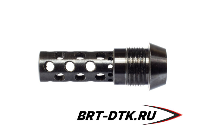 Реактивный ДТК BRT Dual Brake T24 для Franchi (62мм, внутренняя резьба M14x1R, наружная резьба 24х1,5R)