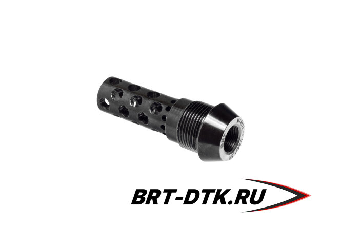 Реактивный ДТК BRT Dual Brake T24 для Вепрь (62мм, внутренняя резьба M14x1L, наружная резьба 24х1,5R)